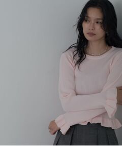 GALLEST / ギャレスト ニット・セーター | 【一部店舗限定】フリルスポンディッシュニット
