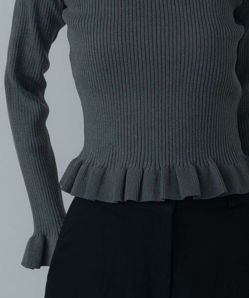 GALLEST / ギャレスト ニット・セーター | 【一部店舗限定】フリルスポンディッシュニット | 詳細13