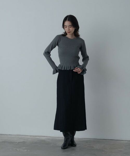 GALLEST / ギャレスト ニット・セーター | 【一部店舗限定】フリルスポンディッシュニット | 詳細14