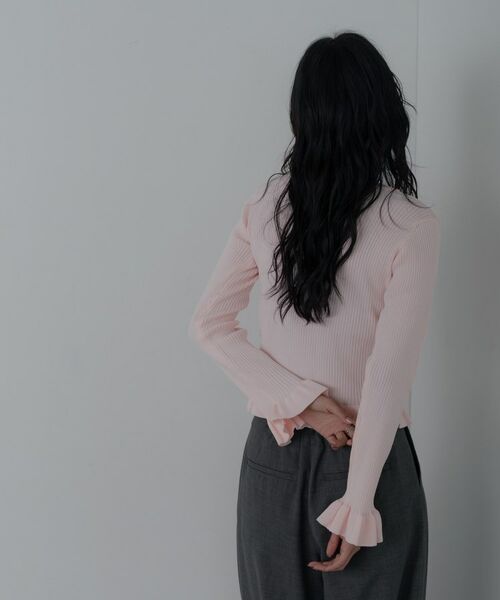 GALLEST / ギャレスト ニット・セーター | 【一部店舗限定】フリルスポンディッシュニット | 詳細19