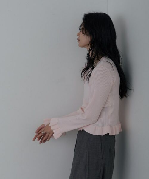 GALLEST / ギャレスト ニット・セーター | 【一部店舗限定】フリルスポンディッシュニット | 詳細20