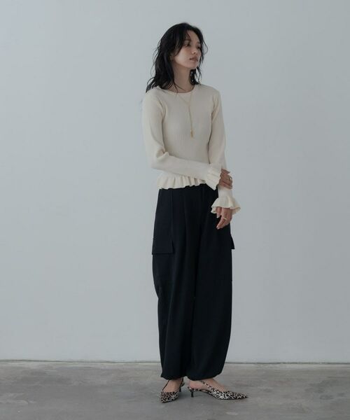 GALLEST / ギャレスト ニット・セーター | 【一部店舗限定】フリルスポンディッシュニット | 詳細21