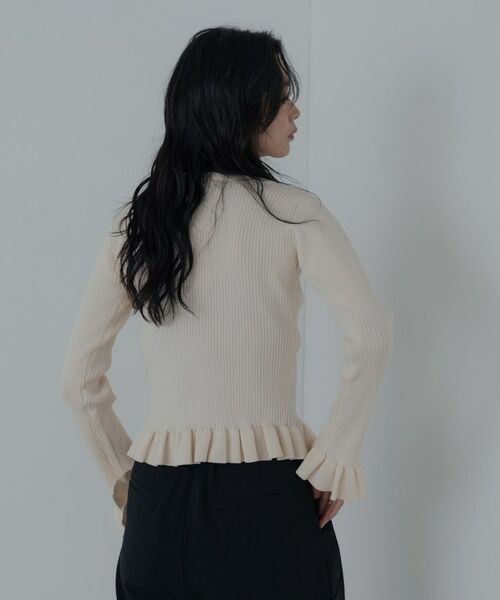 GALLEST / ギャレスト ニット・セーター | 【一部店舗限定】フリルスポンディッシュニット | 詳細26
