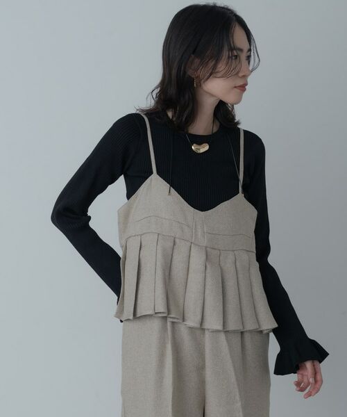 GALLEST / ギャレスト ニット・セーター | 【一部店舗限定】フリルスポンディッシュニット | 詳細3