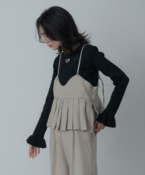 GALLEST / ギャレスト ニット・セーター | 【一部店舗限定】フリルスポンディッシュニット | 詳細5