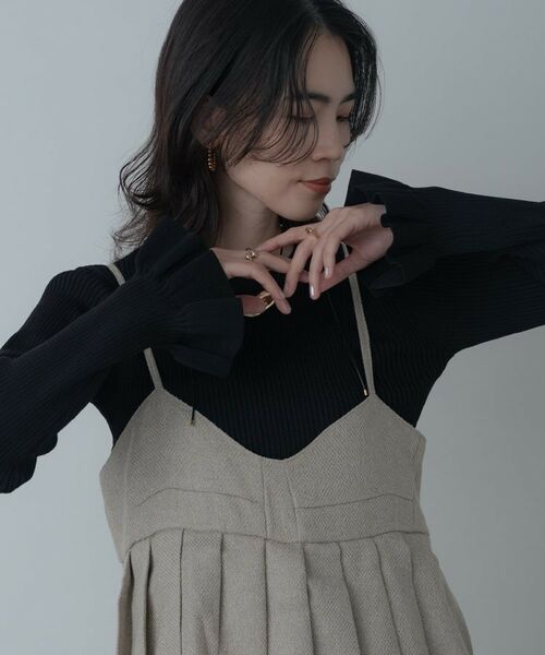 GALLEST / ギャレスト ニット・セーター | 【一部店舗限定】フリルスポンディッシュニット | 詳細6