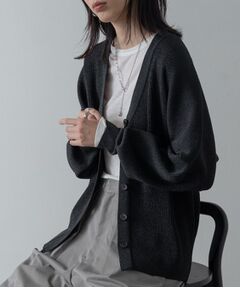 GALLEST / ギャレスト カーディガン・ボレロ | フォルムリブニットカーディガン
