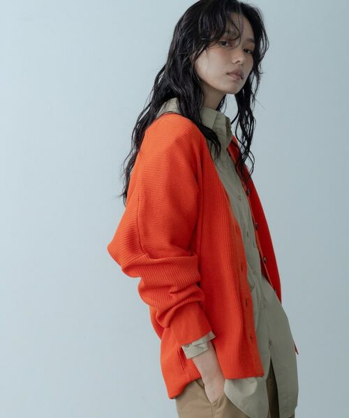 GALLEST / ギャレスト カーディガン・ボレロ | フォルムリブニットカーディガン | 詳細14