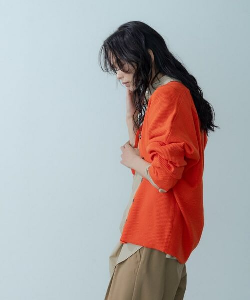 GALLEST / ギャレスト カーディガン・ボレロ | フォルムリブニットカーディガン | 詳細16