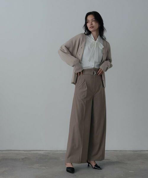 GALLEST / ギャレスト カーディガン・ボレロ | フォルムリブニットカーディガン | 詳細18