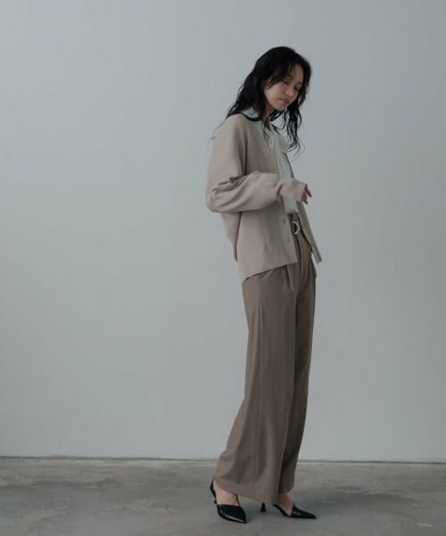 GALLEST / ギャレスト カーディガン・ボレロ | フォルムリブニットカーディガン | 詳細19