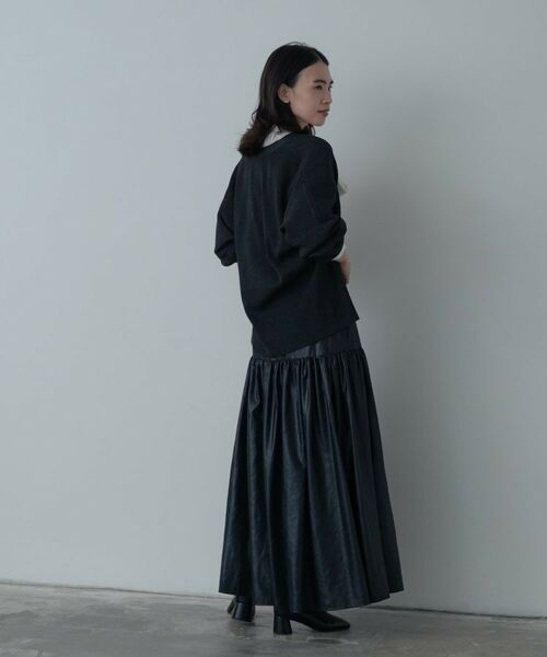 GALLEST / ギャレスト カーディガン・ボレロ | フォルムリブニットカーディガン | 詳細2