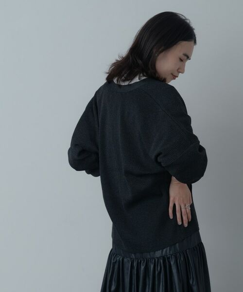 GALLEST / ギャレスト カーディガン・ボレロ | フォルムリブニットカーディガン | 詳細6