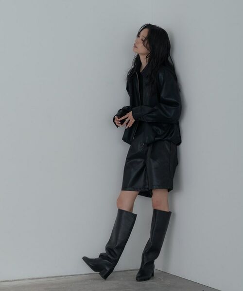 GALLEST / ギャレスト レザーブルゾン・ジャケット | 【セットアップ対応】シンセティックレザージャケット | 詳細13