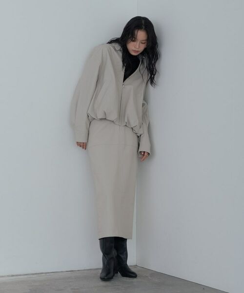 GALLEST / ギャレスト レザーブルゾン・ジャケット | 【セットアップ対応】シンセティックレザージャケット | 詳細2