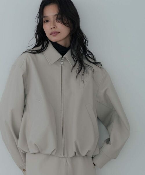 GALLEST / ギャレスト レザーブルゾン・ジャケット | 【セットアップ対応】シンセティックレザージャケット | 詳細8