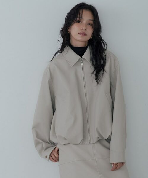 GALLEST / ギャレスト レザーブルゾン・ジャケット | 【セットアップ対応】シンセティックレザージャケット | 詳細9