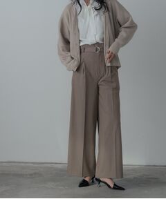 GALLEST / ギャレスト パンツ | Timeless｜ベルテッドワイドパンツ【セットアップ対応】