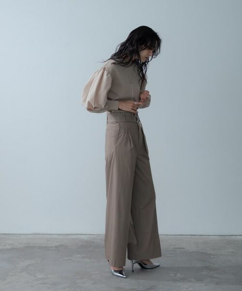 GALLEST / ギャレスト パンツ | Timeless|ベルテッドワイドパンツ【セットアップ対応】 | 詳細11