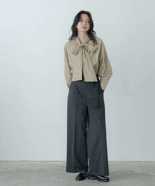 GALLEST / ギャレスト パンツ | Timeless|ベルテッドワイドパンツ【セットアップ対応】 | 詳細19