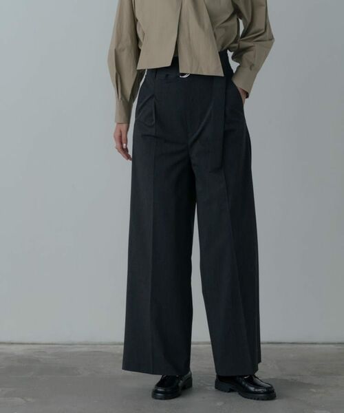 GALLEST / ギャレスト パンツ | Timeless|ベルテッドワイドパンツ【セットアップ対応】 | 詳細21