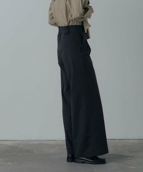 GALLEST / ギャレスト パンツ | Timeless|ベルテッドワイドパンツ【セットアップ対応】 | 詳細23