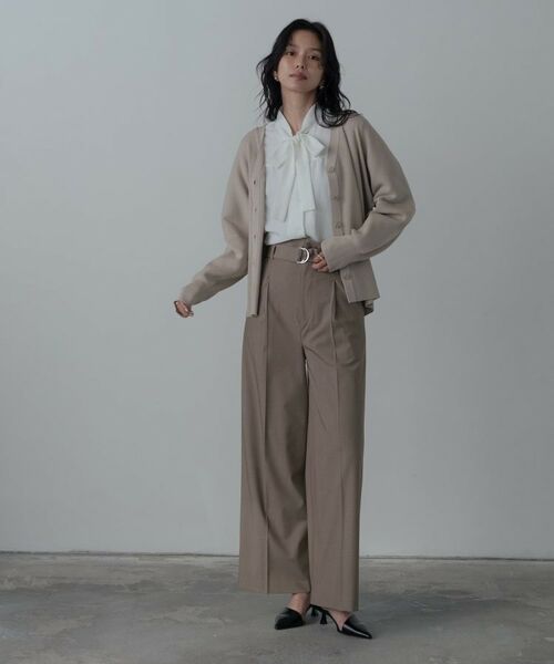 GALLEST / ギャレスト パンツ | Timeless|ベルテッドワイドパンツ【セットアップ対応】 | 詳細25