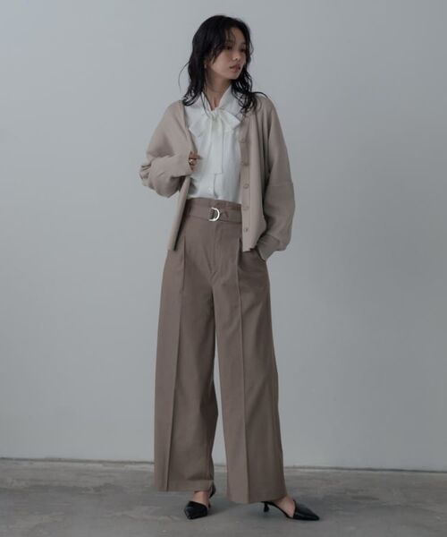 GALLEST / ギャレスト パンツ | Timeless|ベルテッドワイドパンツ【セットアップ対応】 | 詳細26