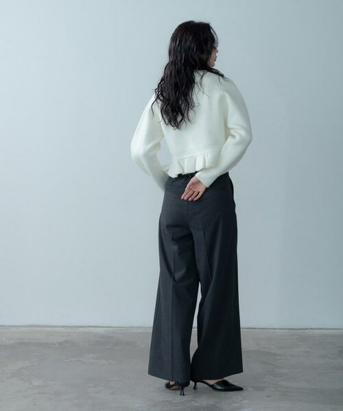 GALLEST / ギャレスト パンツ | Timeless|ベルテッドワイドパンツ【セットアップ対応】 | 詳細3
