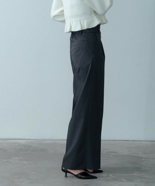 GALLEST / ギャレスト パンツ | Timeless|ベルテッドワイドパンツ【セットアップ対応】 | 詳細6