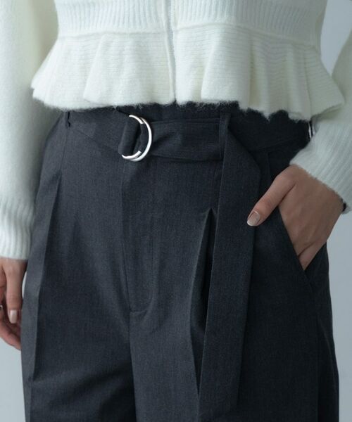 GALLEST / ギャレスト パンツ | Timeless|ベルテッドワイドパンツ【セットアップ対応】 | 詳細8