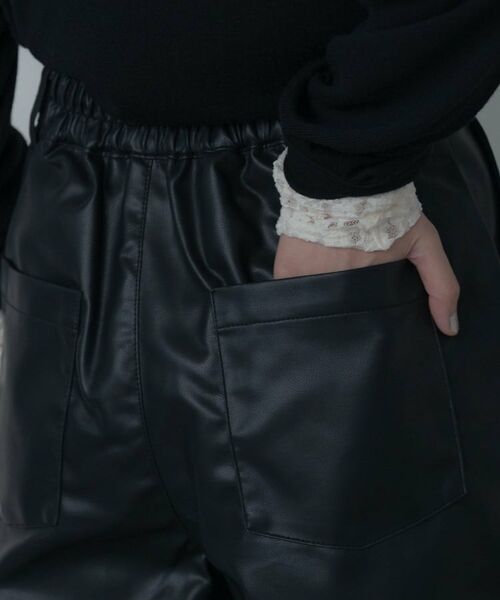 GALLEST / ギャレスト ショート・ハーフ・半端丈パンツ | レザー調ハーフパンツ | 詳細9