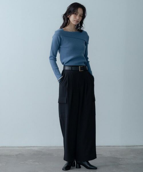 GALLEST / ギャレスト パンツ | メランジツイルカーゴパンツ | 詳細1