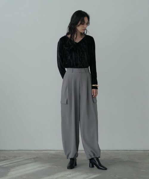 GALLEST / ギャレスト パンツ | メランジツイルカーゴパンツ | 詳細17