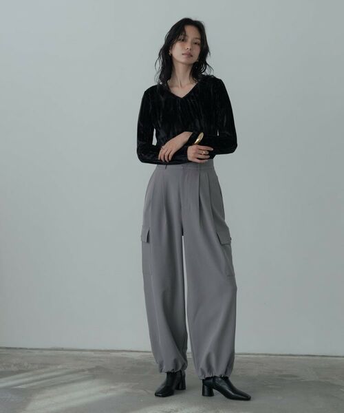 GALLEST / ギャレスト パンツ | メランジツイルカーゴパンツ | 詳細18