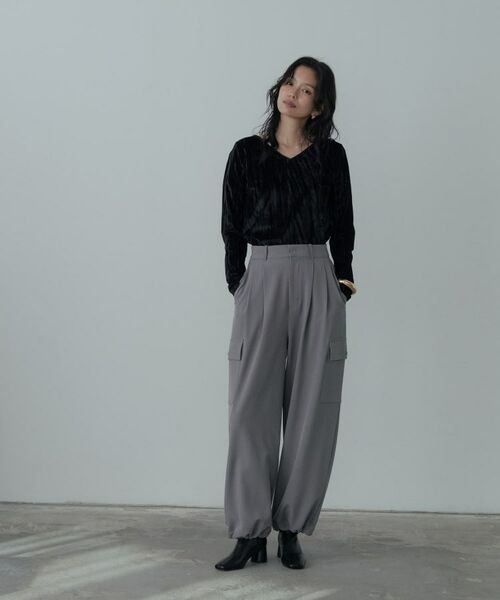 GALLEST / ギャレスト パンツ | メランジツイルカーゴパンツ | 詳細19