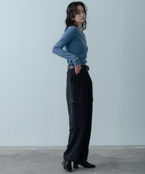 GALLEST / ギャレスト パンツ | メランジツイルカーゴパンツ | 詳細2