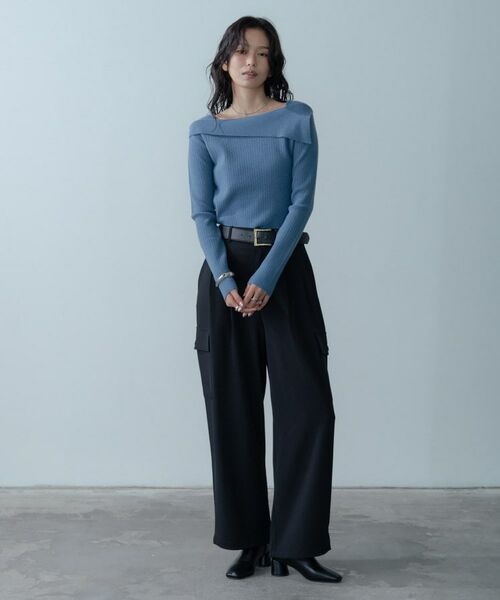 GALLEST / ギャレスト パンツ | メランジツイルカーゴパンツ | 詳細4