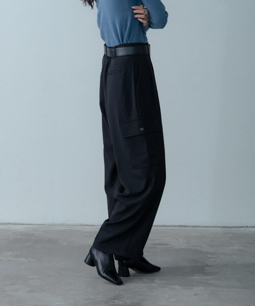 GALLEST / ギャレスト パンツ | メランジツイルカーゴパンツ | 詳細8