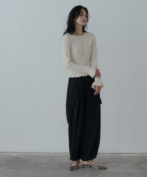 GALLEST / ギャレスト パンツ | メランジツイルカーゴパンツ | 詳細9