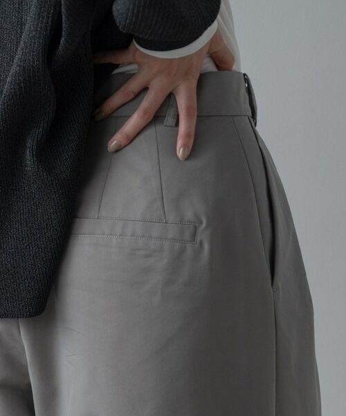 GALLEST / ギャレスト パンツ | チノシャンプレータックパンツ | 詳細11