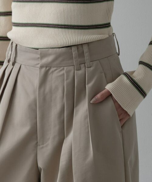 GALLEST / ギャレスト パンツ | チノシャンプレータックパンツ | 詳細7