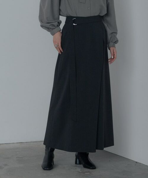 GALLEST / ギャレスト ロング・マキシ丈スカート | Timeless｜ベルテッドロングスカート【セットアップ対応】 | 詳細10