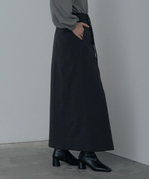 GALLEST / ギャレスト ロング・マキシ丈スカート | Timeless｜ベルテッドロングスカート【セットアップ対応】 | 詳細12