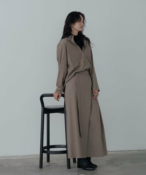 GALLEST / ギャレスト ロング・マキシ丈スカート | Timeless｜ベルテッドロングスカート【セットアップ対応】 | 詳細15