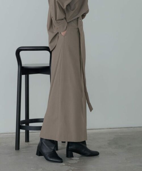 GALLEST / ギャレスト ロング・マキシ丈スカート | Timeless｜ベルテッドロングスカート【セットアップ対応】 | 詳細20