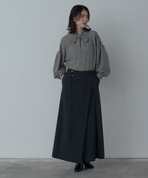 GALLEST / ギャレスト ロング・マキシ丈スカート | Timeless｜ベルテッドロングスカート【セットアップ対応】 | 詳細7