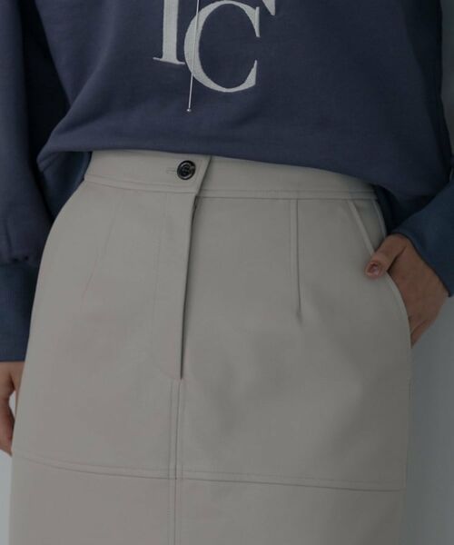 GALLEST / ギャレスト ロング・マキシ丈スカート | 【セットアップ対応】シンセティックレザースカート | 詳細15