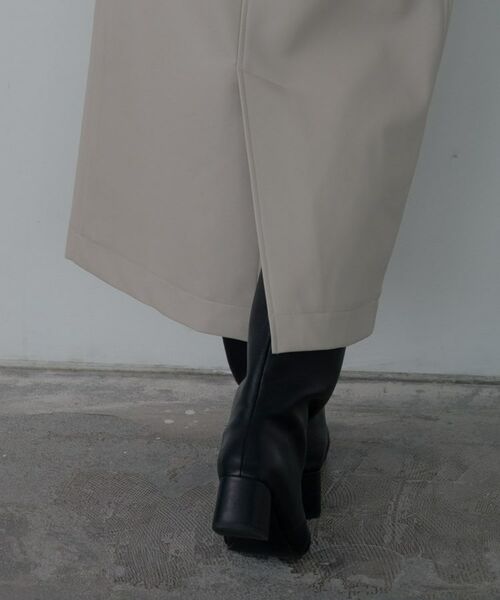 GALLEST / ギャレスト ロング・マキシ丈スカート | 【セットアップ対応】シンセティックレザースカート | 詳細16