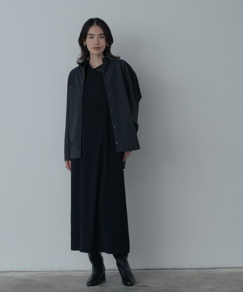 GALLEST / ギャレスト シャツ・ブラウス | Timeless｜ウーステッドライクフォルムシャツ【セットアップ対応】 | 詳細6